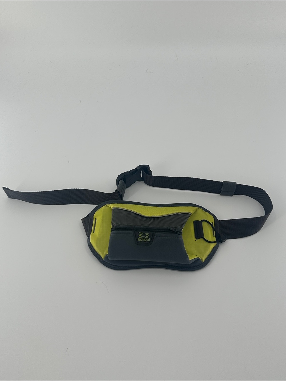 Neon Green and Black Compact Waist Pack by Emsolo